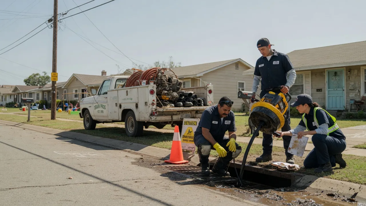 Drain Cleaning in Jermyn, TX near me
